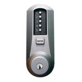 Dormakaba Cylindrical Combination Knob Lock, 2-3/4-in Backset, 3/4-in Throw Latch, KIL, Schlage C Keyway 5025XSWK-26D-41